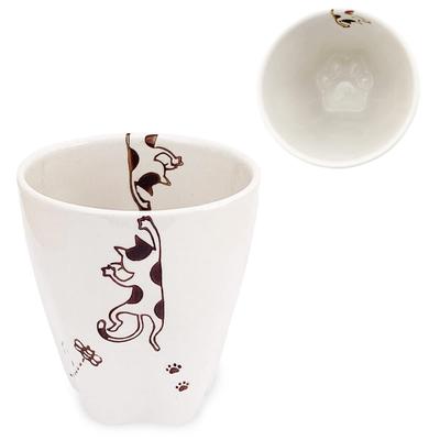 J-Kitchens Studio Sho~ Cat Paw Cup, Mike, Hasami Ware, Made In Japan
