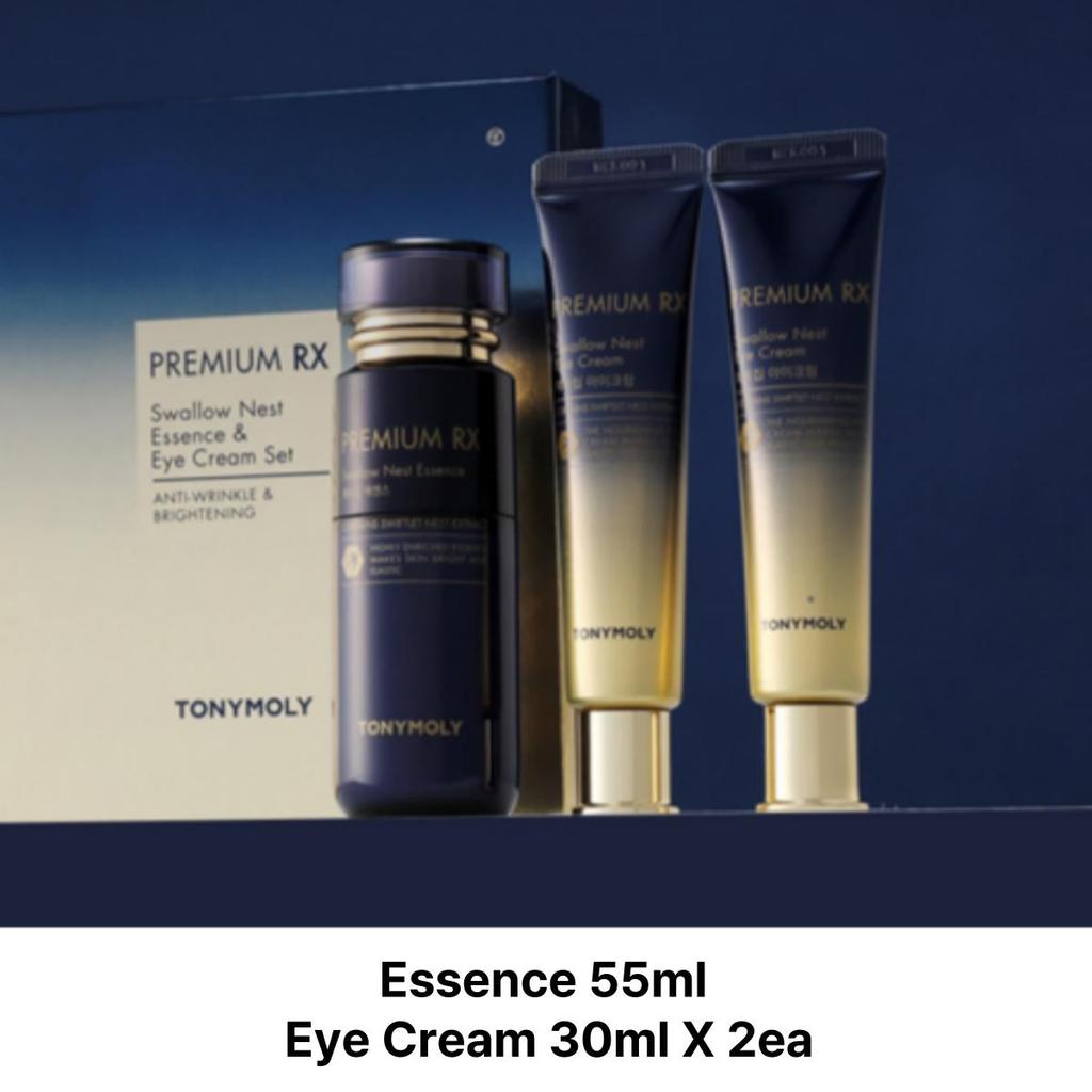 [Tonymoly] Premium RX Swallow Nest Essence 55ml + Eye Cream 30ml X 2PCS set