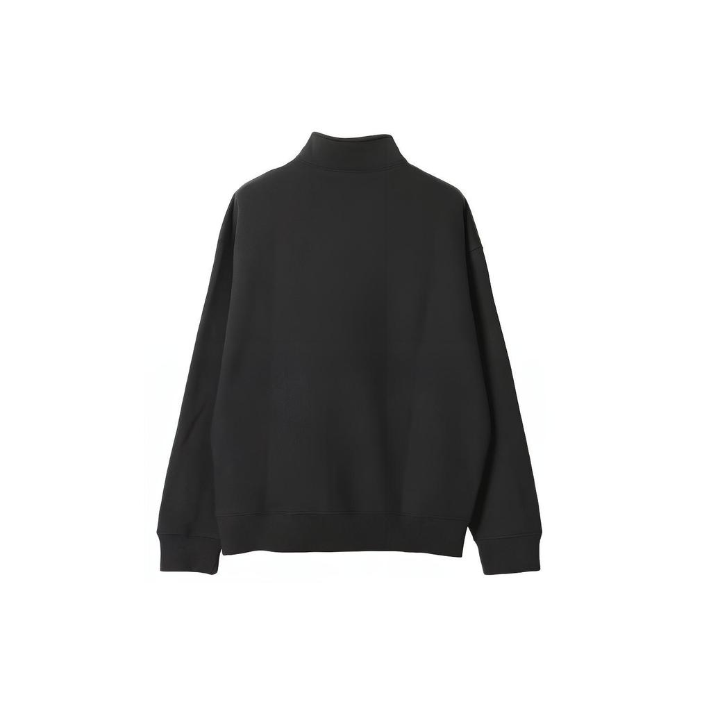 Nike Daily Vintage Sweatshirts Men's Black Stand Collar Moderate Regular DQ5210-010