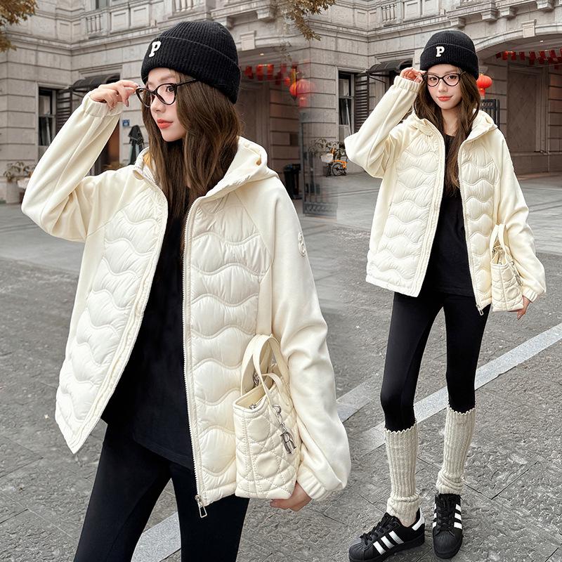 2025 Design Women's Lightweight Hooded Cotton-Padded Jacket