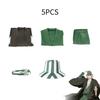 Bleach Anime Cosplay Urahara Kisuke Costume Men Green Outfits Halloween Party