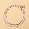 1/2 Layer Long Metal Belt Chain Rock Punk Hook Trousers Pant Waist Link Wallet Chain Belts Keychain Ring Clip Keyring