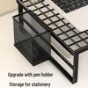Adjustable Laptop & Monitor Stand for Enhanced Cooling and Desktop Organization