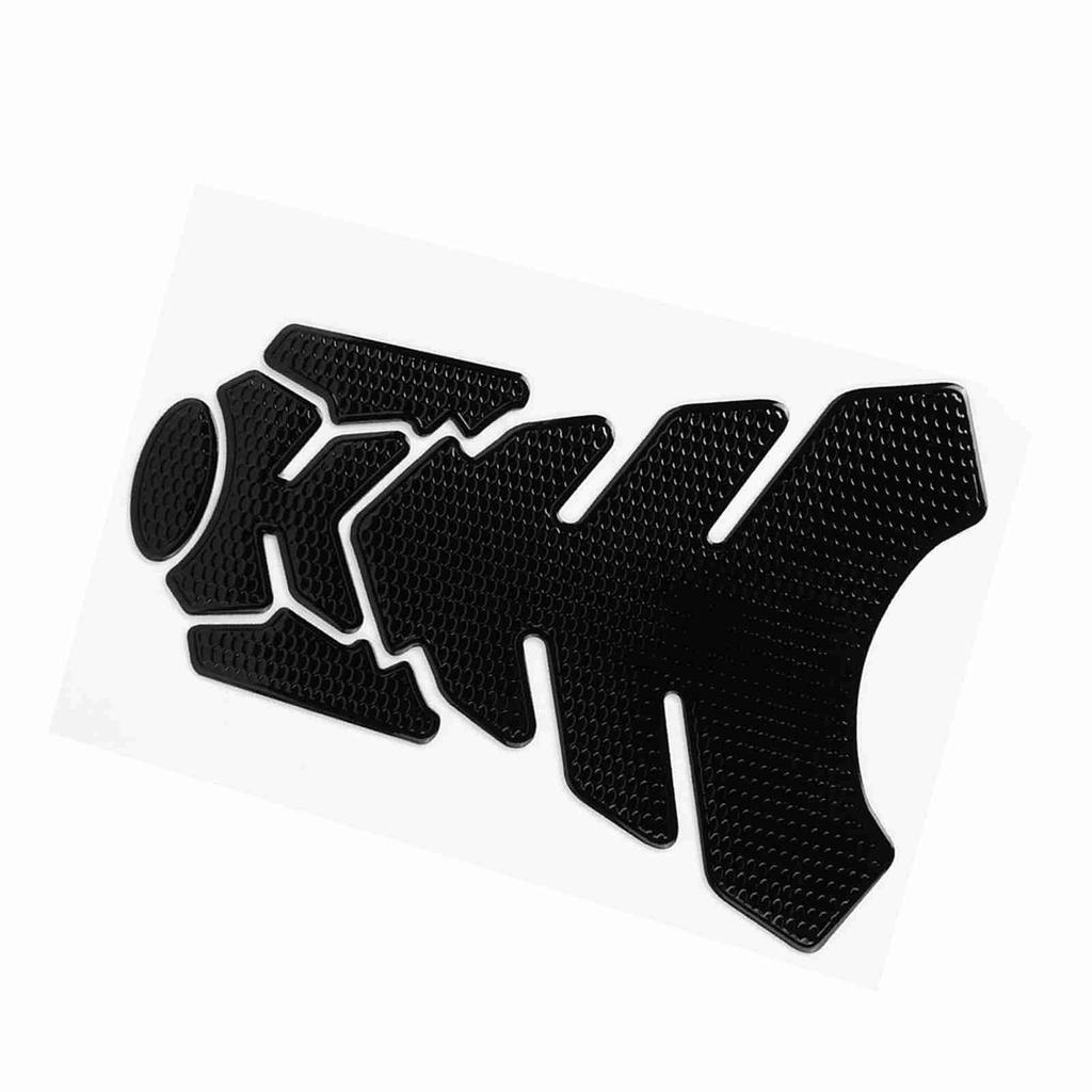 3D Motorcycle Gas Oil Fuel Tank Sticker Pad Protector Decoration Fit for YamahaBlack