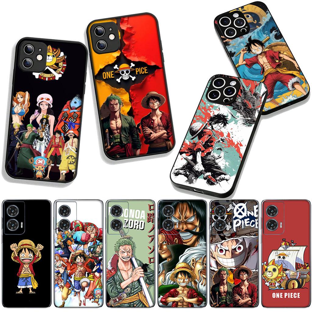 Phone Cover Luffy One Piece Roronoa Zoro Casing for Apple iPhone 16 15 14 Plus 13 12 Mini 17 Pro Max + ProMax 16E Air 15+ Case