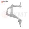 Ducati 899/959/1199/1299 Silver Rear Footpegs & Brackets Assembly