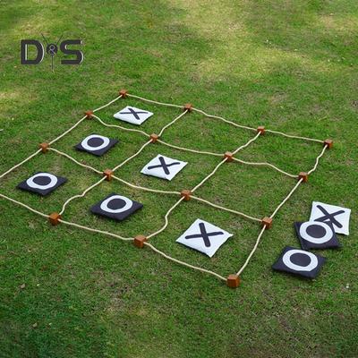 Tic-Toe-Spielset für draußen, Sitzsack-Wurfspiel, Spiele für draußen für Erwachsene und Kinder, Tic-Tac-Wurfspiel aus Holz, Spiele für Hinterhof und Rasen, Campingspiele für alle Altersgruppen