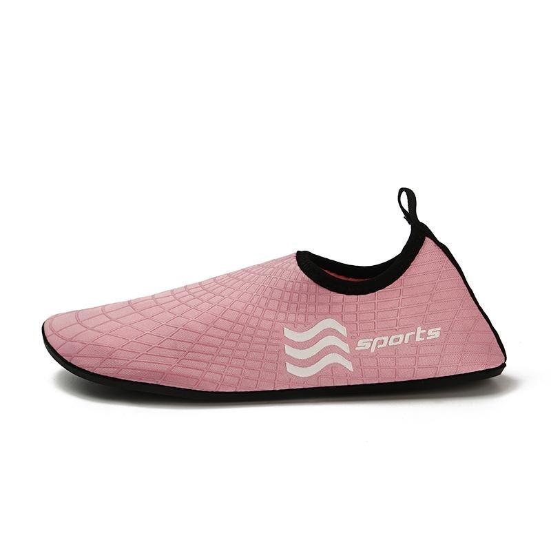 Chaussures d'eau plates confortables pour hommes et femmes, séchage rapide, pantoufles de plage pour hommes, chaussures pour la natation, chaussures de plage pour la plongée