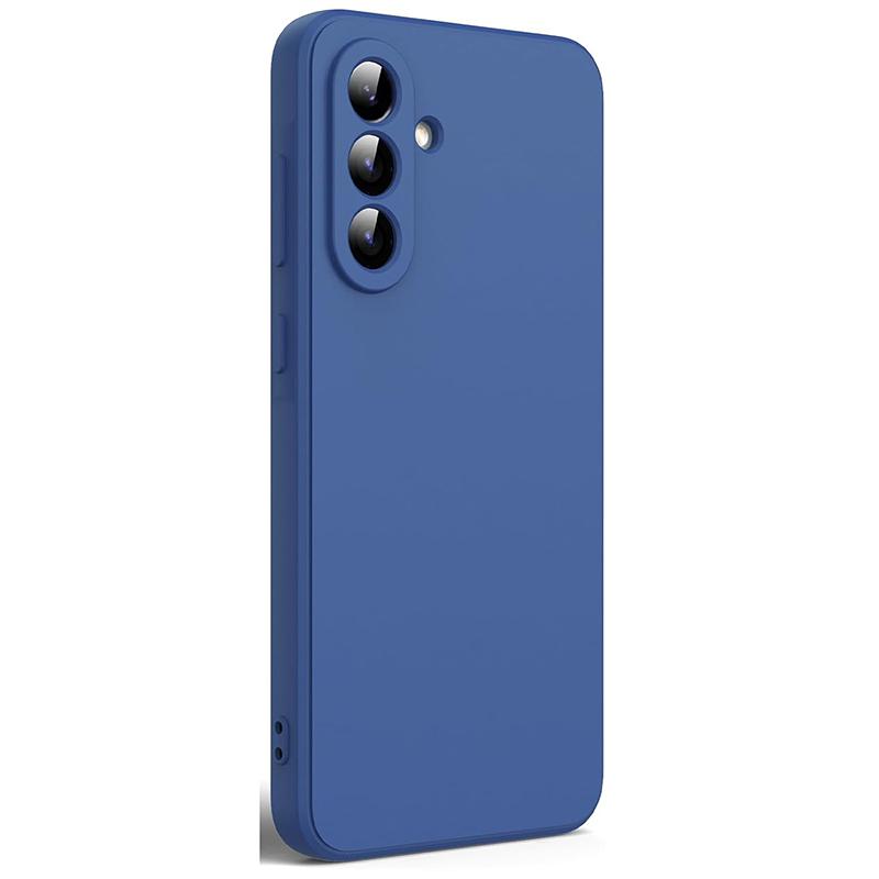 Liquid Silicone Case Full Body Camera Protect Case Cover Silicon Liquid Silicone Case Dark Purple For Samsung Galaxy A56