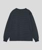 Onses Steady Stripe Long Sleeve T Shirts (Navy/Charcoal)