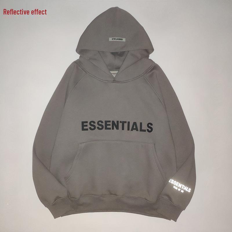 Essentials European & American Trendy Unisex Hoodie - Loose Fit Fleece Sweatshirt
