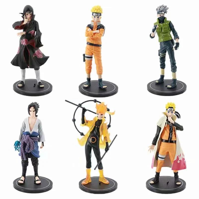 Hokage 6 live-action version, fourth generation Naruto, vortex Naruto, Kakashi, Sasuke, ferret bag figure
