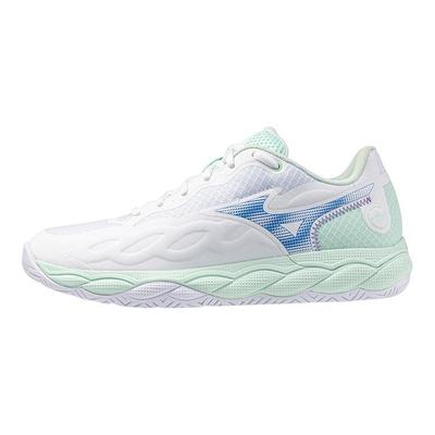 Wave Enforce Court Comfortable Shock Absorption Durable Breathable Low Top Tennis Shoes Women Sneaker White 61GA243343