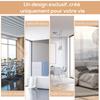 Outdoor Roller Blind 2.5 X 1.6 m with Crank Handle, Aluminium and 280g/M² Polyester, Cream