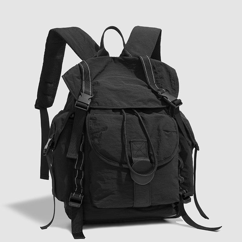 Schoolbag Large Capacity Sports Travel Backpack Women's Anti-splashing Nylon Hiking Backpack Lightweight Multifunctional Outdoor Hiking Bag