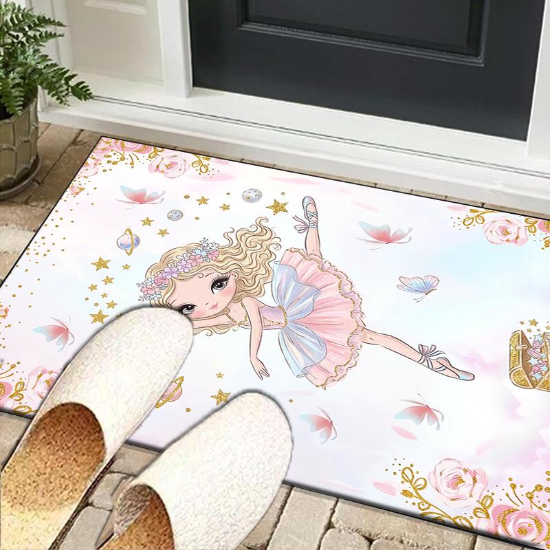 Dreamy Fairy Tale World Office Rug Chair Mat, Entryway Carpet, Suitable for Front Door, Bedroom, Living Room, Desk, Holiday Gift
