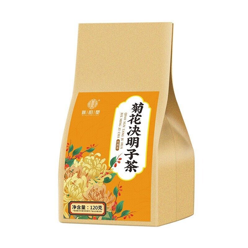 Qiao Yuntang, Chrysanthemum Cassia Seed Tea 150g Triangle Tea Bag