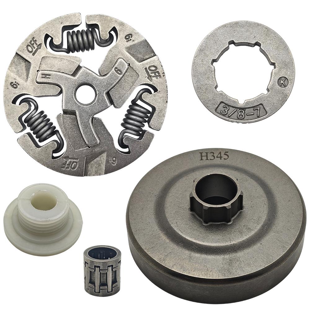 

3/8 Clutch Drum Sprocket Rim Worm Gear Kit For Jonsered 2159 CS2156 CS2159 CS 2156 Chainsaw 7 Tooth Replacement Parts China Mainland