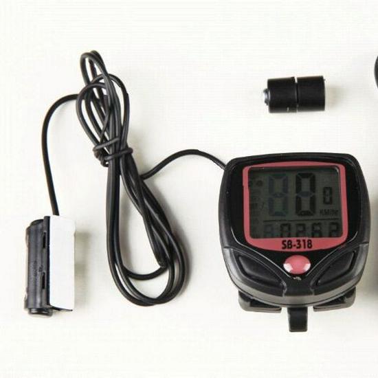 548B Bicycle Computer: Heart Rate Monitor, Speedometer, Odometer with 15 Functions – Available in English and Chinese