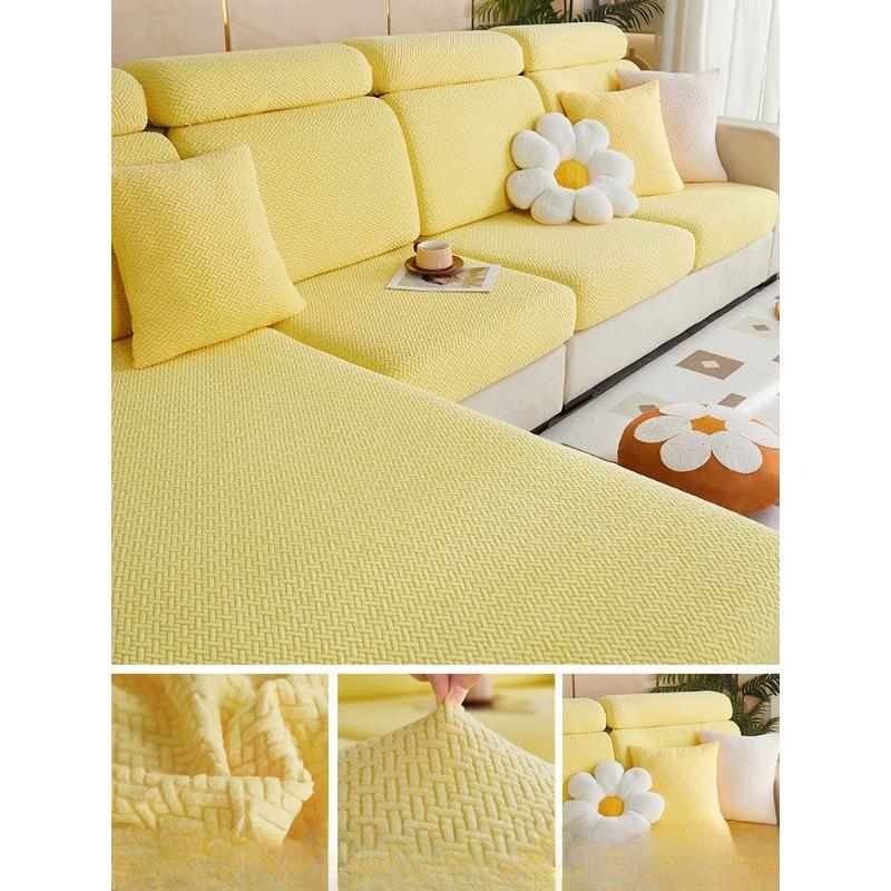 Natahovací potah na pohovku All-Inclusive Univerzální potah Four Seasons Univerzální polštář na pohovku Protiskluzová páska Protiprachová látka na polštář