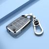 Fashion Plating Silver Edg Car Key Case Cover For Vw Volkswagen Golf 7 Mk7 Tiguan Mk2 Skoda Octavia Kodiaq Karoq Seat Ateca Leon