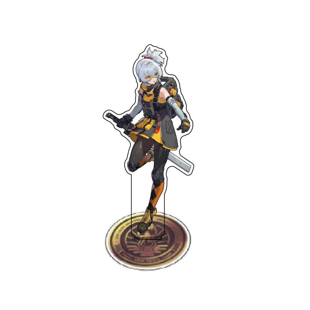 New Hot Game Zenless Zone Zero Vivian Hugo Vlad Jane Doe Von Lycaon Nicole Acrylic Stand Model Plate Desk Decor Collection