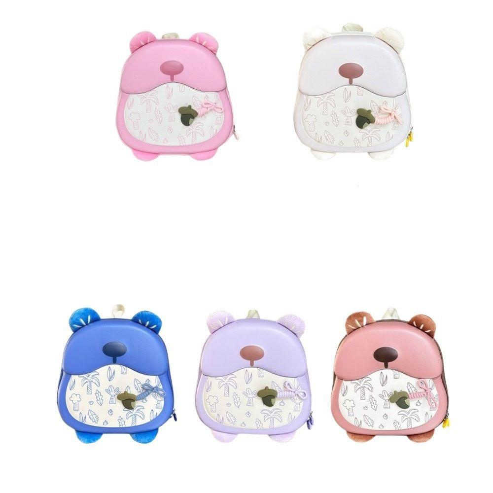 Oxford Cartoon Kids Backpacks Bear Toddler Daycare Bag Fashion Children's School Bag  Boys