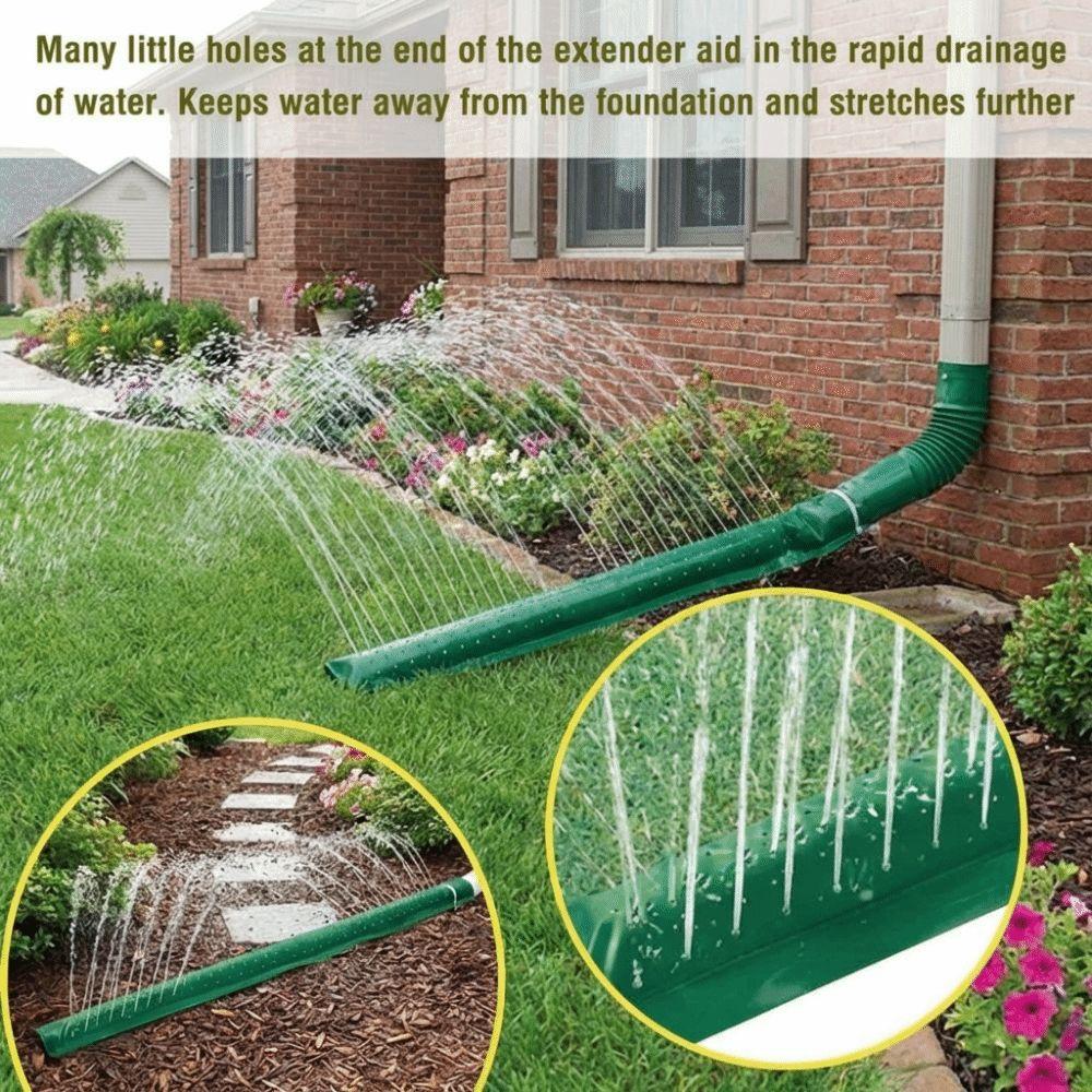 Prevent Erosion Gutter Rainwater Device Prevent Splash Garden Drainage Channel  Gutter Extension