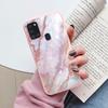 Case For Samsung Galaxy A21S Back Cover Protective Silicone Fundas Fashion Marble Stone Texture Coque For Samsung A21S Capa