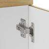 Kalmar Kitchen Base Cabinet In Sonoma Oak Melamine Faced Particleboard