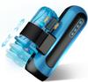 Interchangeable Pocket Pussy Automatic Male Masturbator Blowjob with 6 Types of Piston and 5 Speed Changes Modes Adult Sex Toys