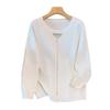 Plus Size Women's Knit Pullover Sweater, Bust 150/160 Cm, Loose Fit for 200-350 Jin, Style 8028