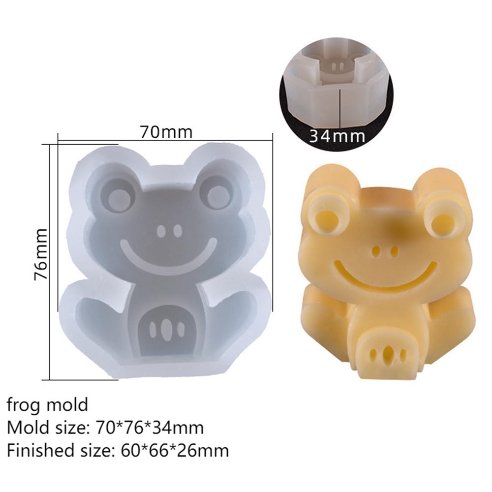 Practical-Animal Silicone Mold, DIY Silicone Candle Mold, 3D Mold