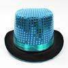 High hat retro British gentleman jazz hat magician hat show sequined hat rain high hat non-woven