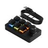 USB Wired/Wireless Bluetooth Multimedia Controller: Custom Mini Keyboard & Computer Speaker Control