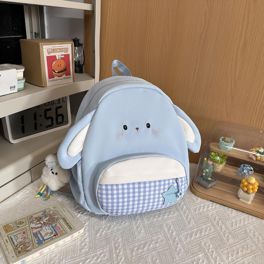 Schoolbag High Value Cartoon Backpack Girls Japanese ins Style Cute Rabbit Student Small Backpack Versatile Campus School Bag