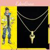 Collana Metallica David Martinez di Cyberpunk Edgerunners con Design Moderno per Fan e Feste
