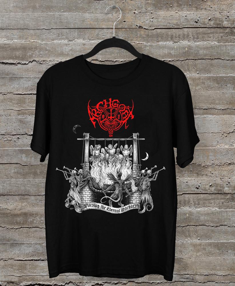 Футболка унисекс Archgoat Band Worship The Eternal Darkness Черная Все размеры AR269 M
