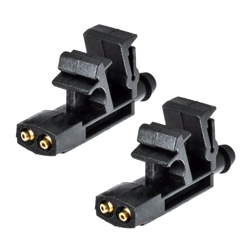 

Nozzle Glass Washer Nozzle 2pcs ABS High Reliability