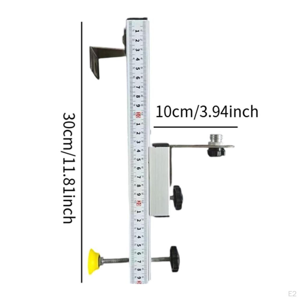 Leveler Wall Bracket Level Mount, Support Stand Adjustable Practical, Easy Installation Clear