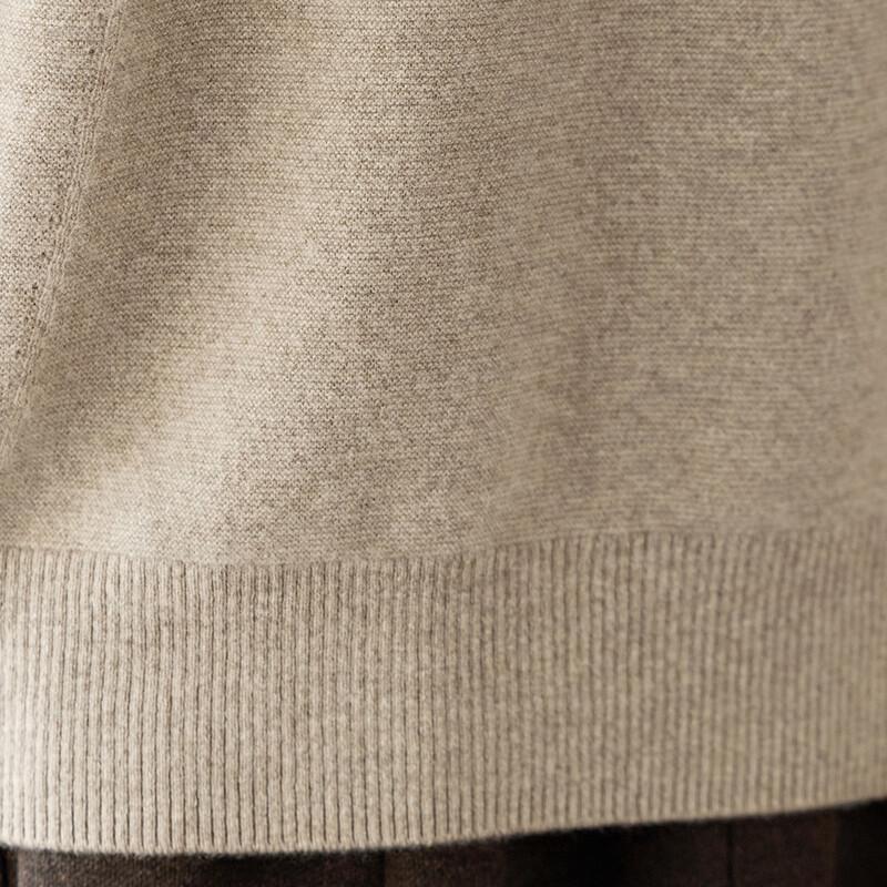 KAVON Women's 100% Cashmere Mock Neck Sweater