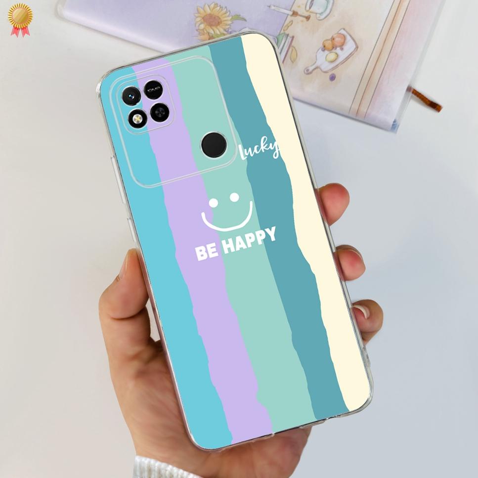 NEW Design For Cover Xiaomi Redmi 10A Case Cartoon Bumper Back Shockproof Soft TPU For Xiomi Redmi 10 10C A10 C10 Redmi10 A Bag