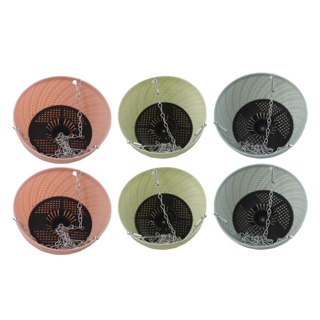 Effortless Plant Care with Lightweight Hanging Flower Pots Perfect for Adding Aesthetic Appeal To Your Home or Garden