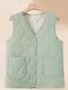 Women's Thickened Cape Vest for Autumn/Winter 2025 - Stylish and Warm for Middle-Aged and Elderly