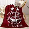 Aberdeen Fc Crest Personalized Text Blanket Multi-purpose Personalized Blanket Soft & Cozy Perfect for Bed Nap Seaside Chair All-Season Use