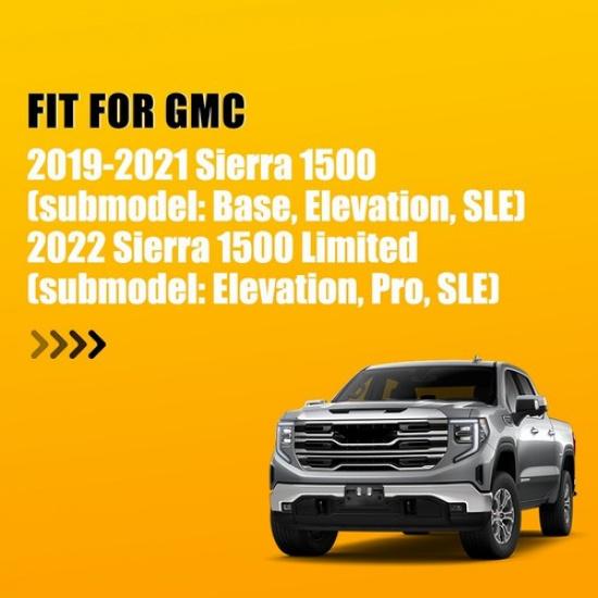 Front License Plate Tag Bracket Holder GM1068198 For 2019-2022 GMC Sierra 1500 T