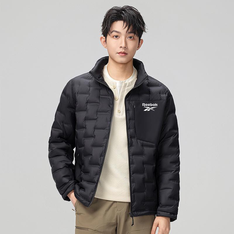 Reebok Down Jackets Unisex Stand Collar Lightweight Quilted Down Jacket 25SRM662U
