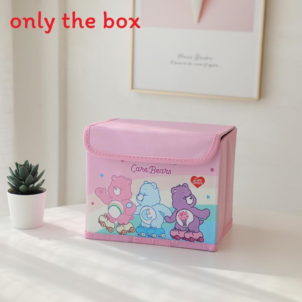 Hello Kitty Kuromi Cinnamoroll Melody Gittermuster Faltbare Klapp-Aufbewahrungsbox für Büro und Schlafzimmer