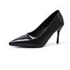 Fashion Summer New Thin Heel Shoes Women Fashion Pointy Toe Shallow Mouth Slip-off Anti-slip Wear-resistant High Heels