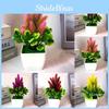 Bonsai Simulation Artificial Plants Flowers In Pots Home Office Fake Decor Tree
